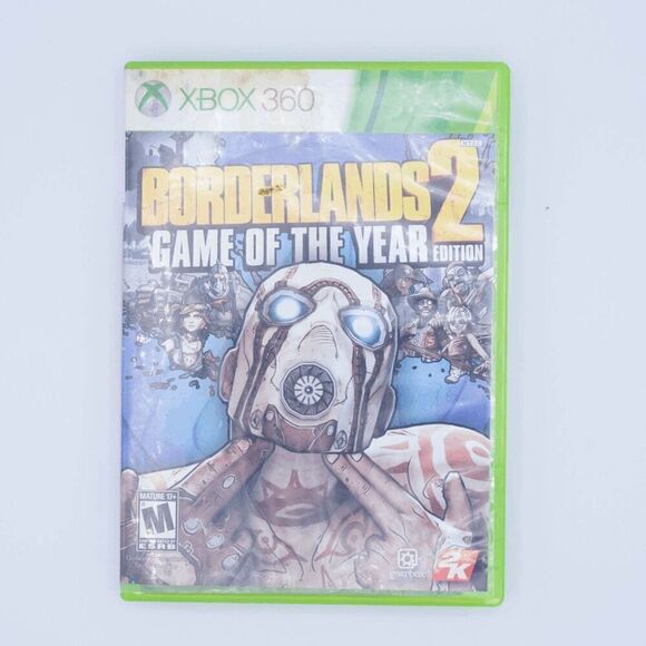 Xbox 360 Borderlands 2 Game of the Year Edition + Xbox 360 Platinum Hits Borderl - Picture 1 of 9